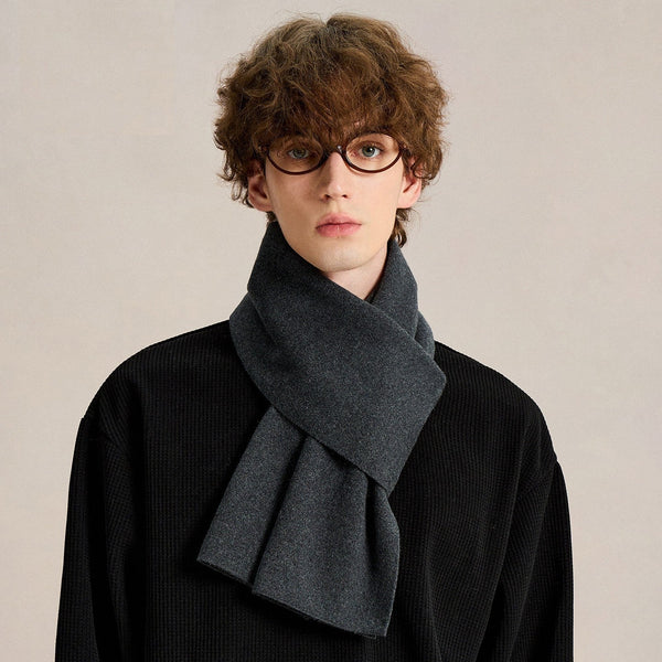 Casual Fashion Scarf for Men, Men's Cashmere Scarf Winter, Soft Wool Scarf for Men, Men's Winter Scarf, Business Formal Men Scarf Styles, Wool Scarf for Gentleman