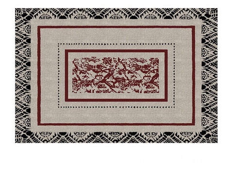Modern Carpets for Office, Dining Room Floor Rugs, Abstract Contemporary Rugs for Bedroom, Mid Century Area Rugs for Living Room, Elegant Modern Area Rugs under Sofa-Art Painting Canvas