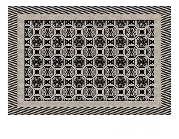 Abstract Contemporary Rugs for Bedroom, Mid Century Area Rugs for Living Room, Modern Carpets for Office, Dining Room Floor Rugs, Elegant Modern Area Rugs under Sofa-Art Painting Canvas