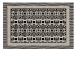 Abstract Contemporary Rugs for Bedroom, Mid Century Area Rugs for Living Room, Modern Carpets for Office, Dining Room Floor Rugs, Elegant Modern Area Rugs under Sofa-Art Painting Canvas