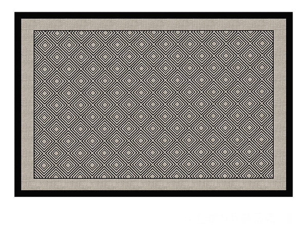 Mid Century Area Rugs for Living Room, Abstract Contemporary Rugs for Bedroom, Modern Carpets for Office, Dining Room Floor Rugs, Elegant Modern Area Rugs under Sofa