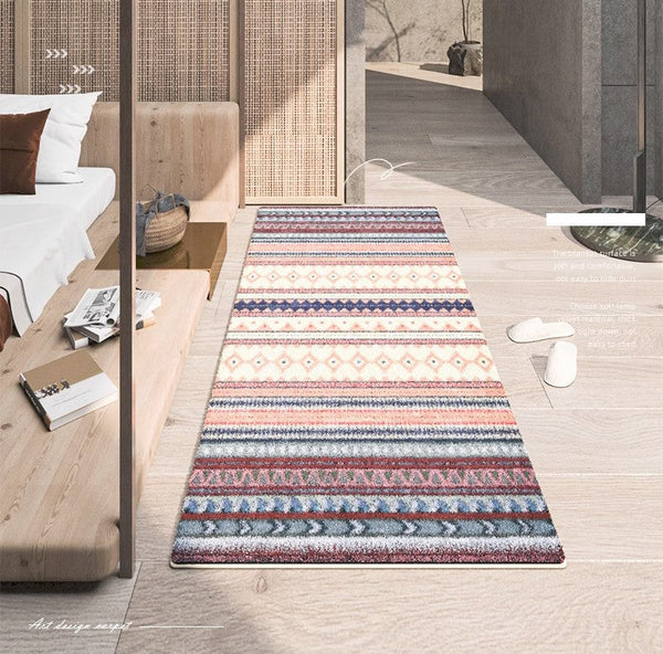Unique Modern Rugs for Living Room, Contemporary Modern Rugs for Bedroom, Abstract Geometric Modern Rugs, Dining Room Floor Carpets-Art Painting Canvas