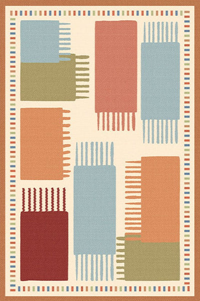 Mid Century Modern Rugs Next to Bed, Colorful Contemporary Rugs for Bedroom, Modern Rugs for Dining Room, Abstract Modern Carpets for Apartment