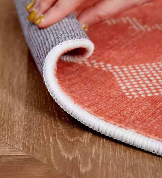 Modern Rugs for Living Room, Mid Century Area Rugs for Bedroom, Large Contemporary Area Rugs for Dining Room-Art Painting Canvas