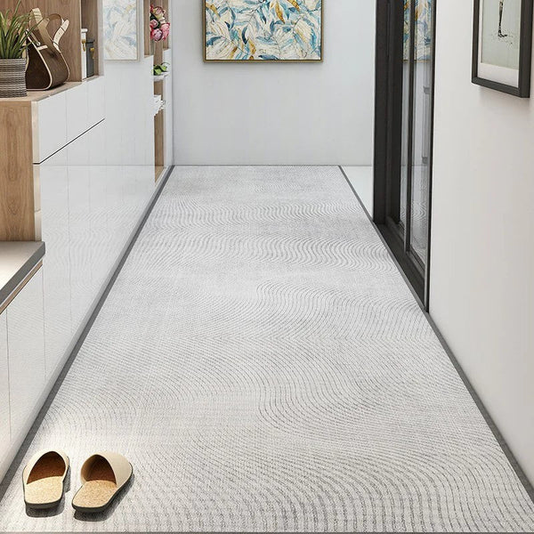 Non Slip Entryway Runner Rug Ideas, Long Hallway Runners, Geometric Modern Long Hallway Runners, Contepmorary Runner Rugs, Extra Long Narrow Runner Rugs-Art Painting Canvas