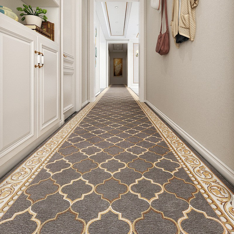 Long Hallway Runners, Non Slip Entryway Runner Rug Ideas, Extra Long Narrow Runner Rugs, Geometric Modern Long Hallway Runners,Contepmorary Runner Rugs-Art Painting Canvas