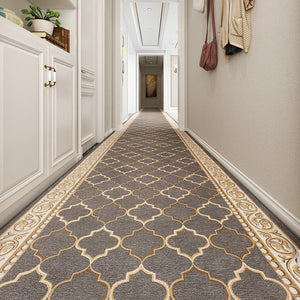 Long Hallway Runners, Non Slip Entryway Runner Rug Ideas, Extra Long Narrow Runner Rugs, Geometric Modern Long Hallway Runners,Contepmorary Runner Rugs-Art Painting Canvas