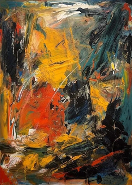 Acrylic Paintings on Canvas, Heavy Texture Painting, Buy Paintings Online, Large Paintings Behind Sofa, Large Painting for Living Room-Art Painting Canvas