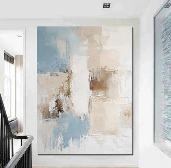 Hand Painted Acrylic Painting, Extra Large Paintings for Living Room, Oversized Wall Art Paintings, Modern Abstract Painting-Art Painting Canvas
