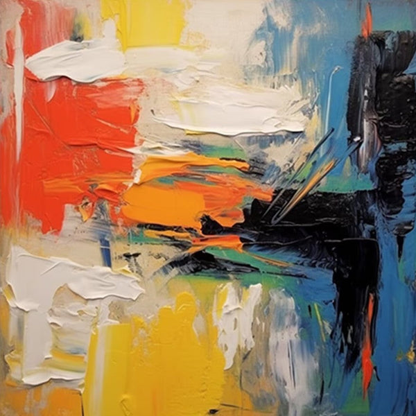 Extra Large Wall Art Paintings, Acrylic Painting for Dining Room, Modern Contemporary Abstract Artwork, Palette Knife Painting, Heavy Texutre Wall Art-Art Painting Canvas