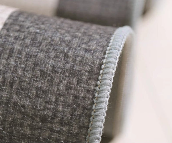 Abstract Area Rugs for Living Room, Flower Pattern Modern Carpets, Geometric Contemporary Modern Rugs Next to Bed