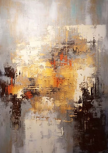 Simple Modern Art, Wall Art Paintings, Buy Paintings Online, Simple Abstract Painting, Large Paintings for Bedroom, Bedroom Wall Art Paintings-Art Painting Canvas