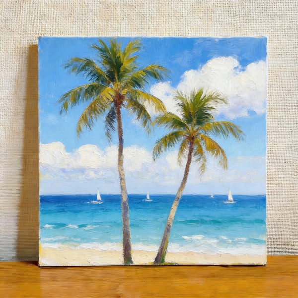 Small Canvas Wall Art Paintings, Hand Painted Canvas Art, Original Landscape Paintings, Original Oil Paintings, Buy Small Paintings Online-Art Painting Canvas