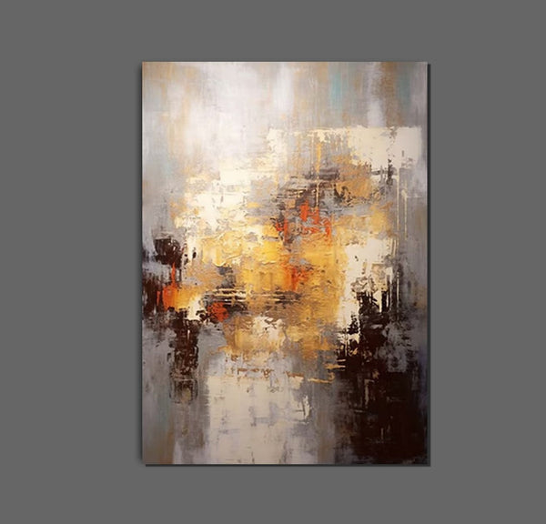 Simple Modern Art, Wall Art Paintings, Buy Paintings Online, Simple Abstract Painting, Large Paintings for Bedroom, Bedroom Wall Art Paintings-Art Painting Canvas
