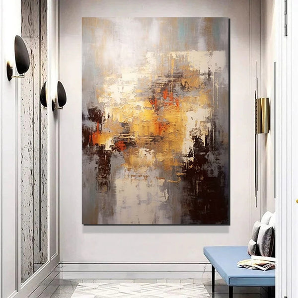 Simple Modern Art, Wall Art Paintings, Buy Paintings Online, Simple Abstract Painting, Large Paintings for Bedroom, Bedroom Wall Art Paintings-Art Painting Canvas