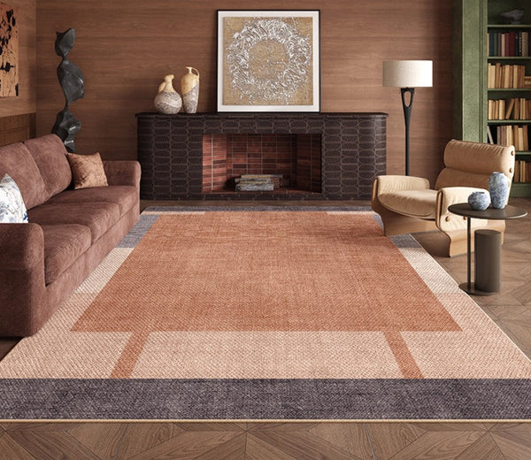 Bedroom Modern Rugs, Dining Room Geometric Modern Rugs, Mid Century Modern Rugs for Living Room, Contemporary Modern Rugs under Coffee Table-Art Painting Canvas