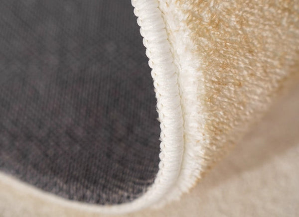 Living Room Modern Rugs, Round Contemporary Modern Rugs in Bedroom, Modern Carpets for Dining Room, Circular Modern Rugs under Coffee Table-Art Painting Canvas