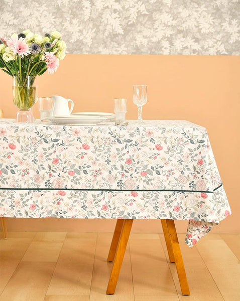 Country Farmhouse Tablecloth, Rustic Table Covers for Kitchen, Large Rectangle Tablecloth for Dining Room Table, Square Tablecloth for Round Table-Art Painting Canvas