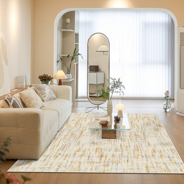 Washable Kitchen Area Rugs, Contemporary Rugs for Living Room, Large Modern Rugs for Dining Room, Modern Rugs Next to Bed