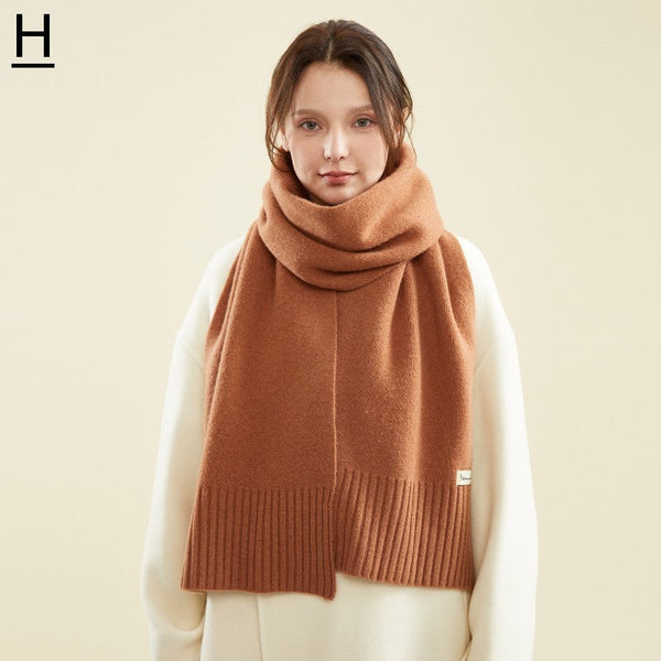 Wool Scarf for Women, Casual Scarf for Women, Fashion Designer Scarf, Cold Weather Scarf, Modern Winter Scarf, Soft Cashmere Scarf for Women-Art Painting Canvas