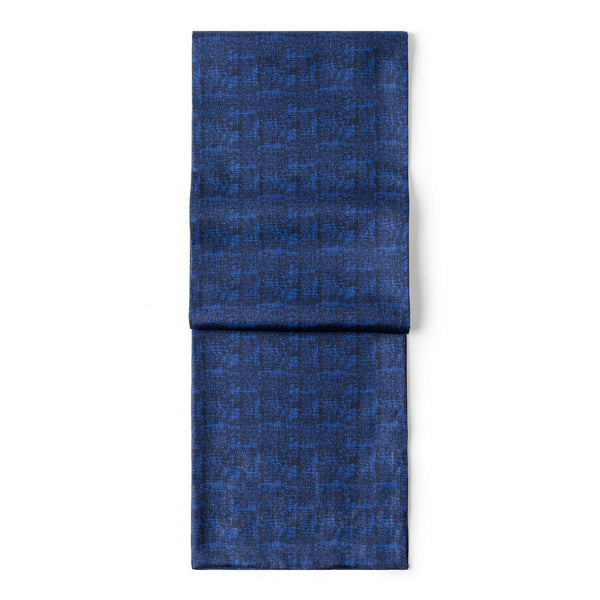 Luxury Blue Silk Neck Scarf, Silk Scarf For Suit, Formal Wear Silk Scarf, Silk Ascot For Men, British Style Long Scarf, Business Silk Scarf Men, Mens Spring Autumn Scarf, Lightweight Silk Scarf Men-Art Painting Canvas