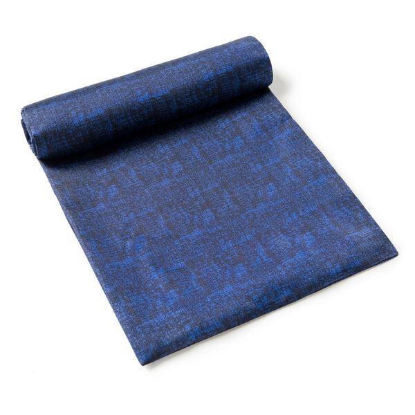 Luxury Blue Silk Neck Scarf, Silk Scarf For Suit, Formal Wear Silk Scarf, Silk Ascot For Men, British Style Long Scarf, Business Silk Scarf Men, Mens Spring Autumn Scarf, Lightweight Silk Scarf Men-Art Painting Canvas