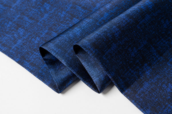 Luxury Blue Silk Neck Scarf, Silk Scarf For Suit, Formal Wear Silk Scarf, Silk Ascot For Men, British Style Long Scarf, Business Silk Scarf Men, Mens Spring Autumn Scarf, Lightweight Silk Scarf Men-Art Painting Canvas