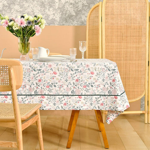 Country Farmhouse Tablecloth, Rustic Table Covers for Kitchen, Large Rectangle Tablecloth for Dining Room Table, Square Tablecloth for Round Table-Art Painting Canvas