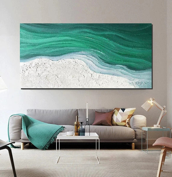 Modern Canvas Paintings for Bedroom, Extra Large Paintings for Living Room, Abstract Wall Art Paintings, Simple Modern Art, Abstract Landscape Paintings-Art Painting Canvas