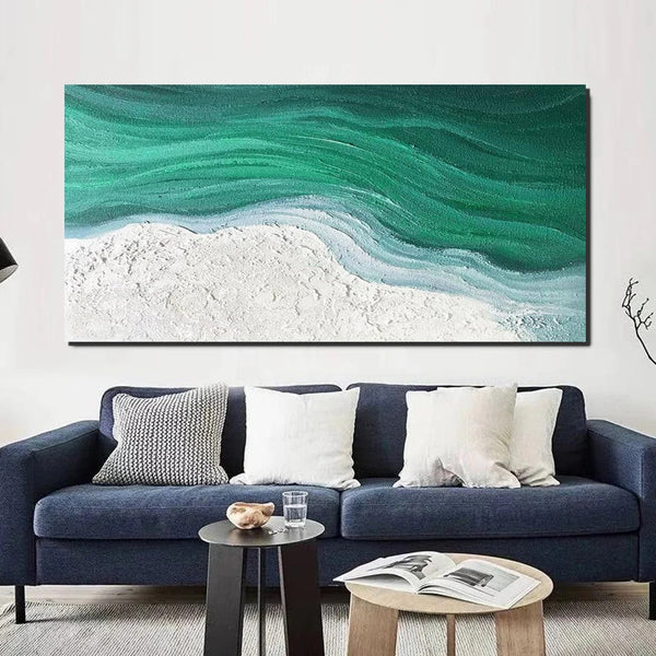 Modern Canvas Paintings for Bedroom, Extra Large Paintings for Living Room, Abstract Wall Art Paintings, Simple Modern Art, Abstract Landscape Paintings-Art Painting Canvas