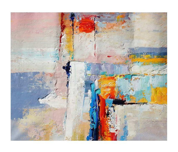 Large Paintings for Dining Room, Living Room Canvas Painting, Contemporary Abstract Art Paintings, Simple Acrylic Painting Ideas-Art Painting Canvas