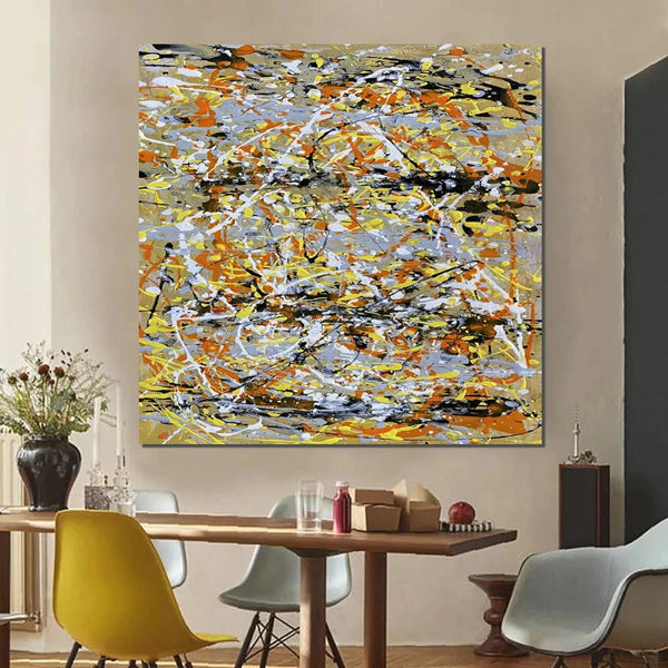 Contemporary Wall Art Paintings, Acrylic Paintings for Living Room, Bedroom Wall Art Paintings, Large Simple Modern Art, Abstract Acrylic Painting-Art Painting Canvas