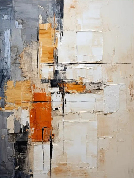 Contemporary Painting, Large Paintings for Bedroom, Living Room Acrylic Painting, Modern Wall Art Ideas for Dining Room, Large Canvas Painting-Art Painting Canvas
