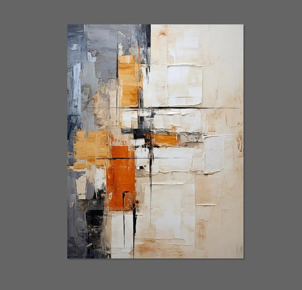 Contemporary Painting, Large Paintings for Bedroom, Living Room Acrylic Painting, Modern Wall Art Ideas for Dining Room, Large Canvas Painting-Art Painting Canvas