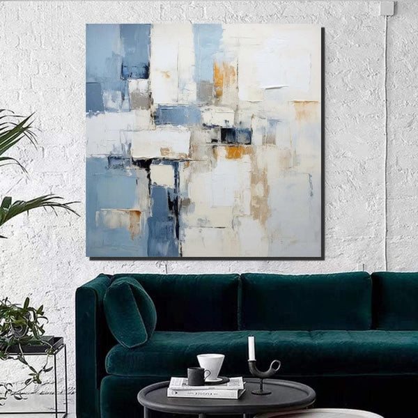 Modern Contemporary Artwork, Buy Paintings Online, Heavy Texture Canvas Art, Abstract Acrylic Paintings for Living Room, Oversized Large Wall Art-Art Painting Canvas