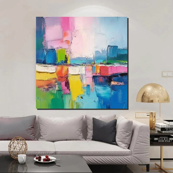 Living Room Large Wall Art, Modern Paintings for Bedroom, Heavy Texture Canvas Art, Contemporary Art on Canvas, Heavy Texture Paintings, Original Art Paintings-Art Painting Canvas