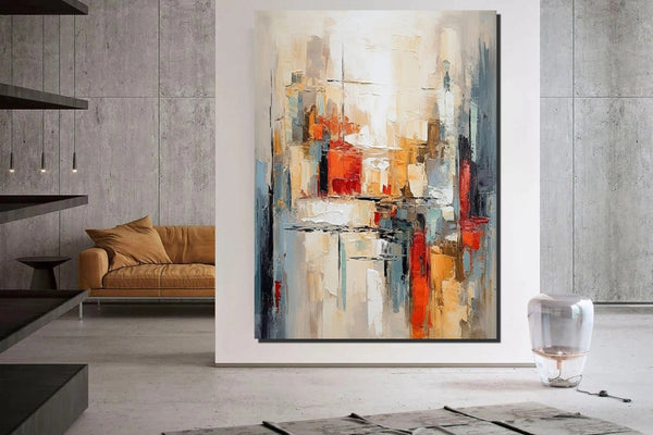 Large Wall Art for Living Room, Contemporary Canvas Art, Modern Paintings for Bedroom, Hand Painted Wall Art, Original Abstract Paintings-Art Painting Canvas