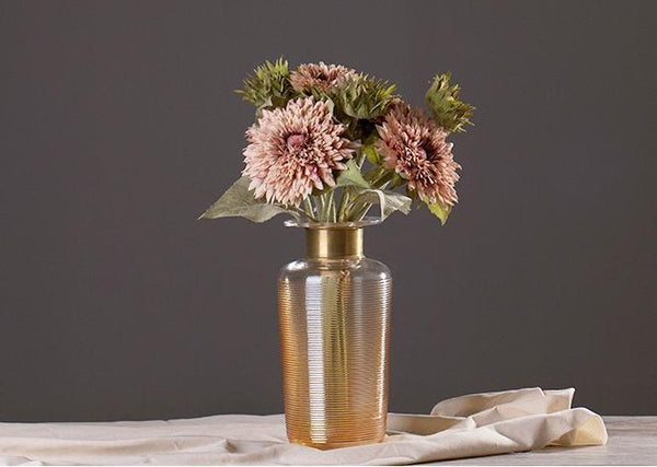 Large Gerberas Artificial Flowers, Autumn Arrangement, Table centerpiece, Sunflower-Art Painting Canvas