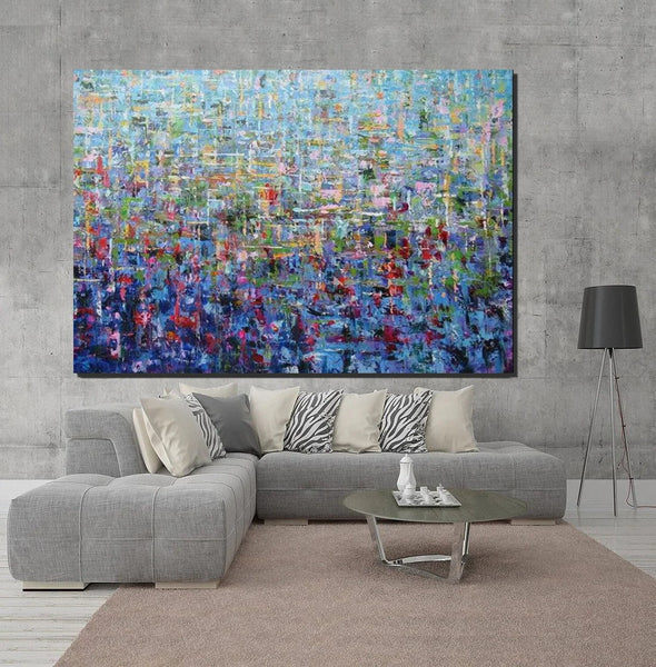 Canvas Painting for Living Room, Large Paintings for Sale, Simple Modern Art, Extra Large Wall Art Painting, Modern Contemporary Abstract Artwork-Art Painting Canvas