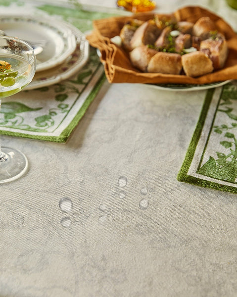 Lilies of the Valley, Flower Pattern Tablecloth, Rectangle Tablecloth for Dining Room Table, Square Tablecloth, Farmhouse Table Cloth, Wedding Tablecloth, Waterproof Tablecloth-Art Painting Canvas