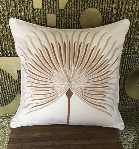 Cotton Throw Pillows, Embroider Decorative Throw Pillow, Modern Sofa Pillows, Thow Pillows for Couch-Art Painting Canvas