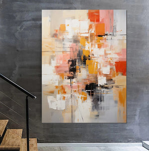 Bedroom Acrylic Painting, Simple Painting Ideas, Living Room Wall Painting, Extra Large Canvas Painting, Modern Paintings, Contemporary Art Painting-Art Painting Canvas