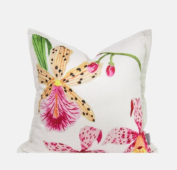 Large Decorative Pillows for Interior Design, Modern Decorative Cushion Covers, Unique Decorative Pillow Arrangement Ideas for Couch, Decorative Pillows for Living Room-Art Painting Canvas