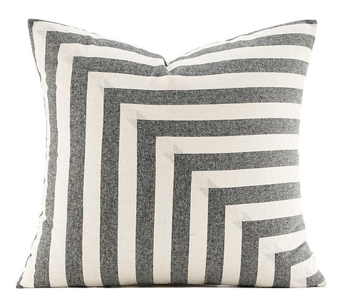 Large Square Modern Throw Pillows for Couch, Large Throw Pillow for Interior Design, Contemporary Modern Sofa Pillows for Bedroom, Simple Decorative Throw Pillows-Art Painting Canvas