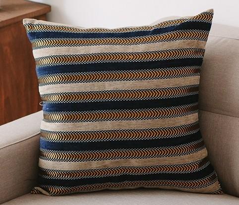 Decorative Throw Pillows for Living Room, Bohemian Style Chenille Pillow Cover, Bohemian Decorative Sofa Pillows-Art Painting Canvas