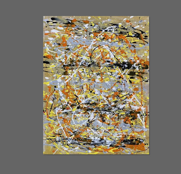 Hand Painted Canvas Art, Modern Paintings for Dining Room, Bedroom Wall Art Ideas, Simple Modern Art, Contemporary Modern Wall Art Paintings-Art Painting Canvas