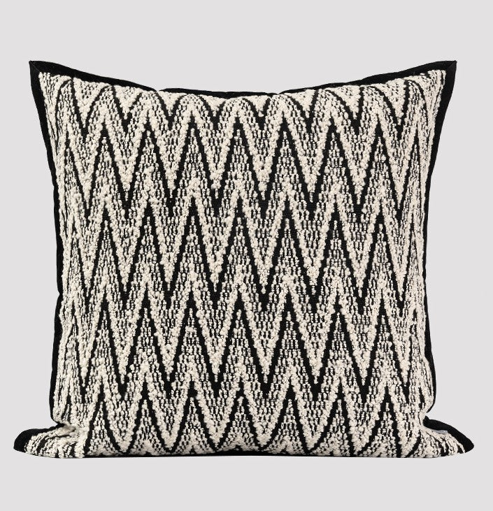 Large Abstract Throw Pillows for Couch, Modern Sofa Throw Pillows, Contemporary Throw Pillow for Living Room, Modern Square Pillows-Art Painting Canvas