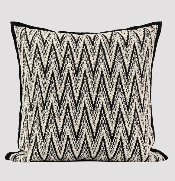 Large Abstract Throw Pillows for Couch, Modern Sofa Throw Pillows, Contemporary Throw Pillow for Living Room, Modern Square Pillows-Art Painting Canvas