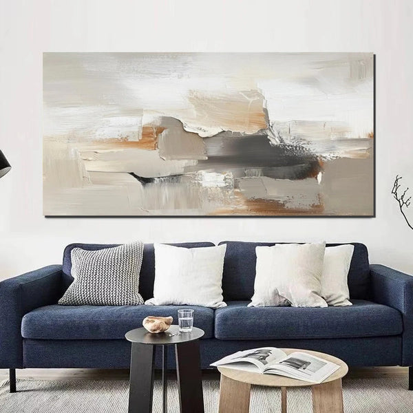 Bedroom Acrylic Painting, Living Room Wall Painting, Simple Painting Ideas, Contemporary Art Painting, Modern Paintings, Large Canvas Painting-Art Painting Canvas