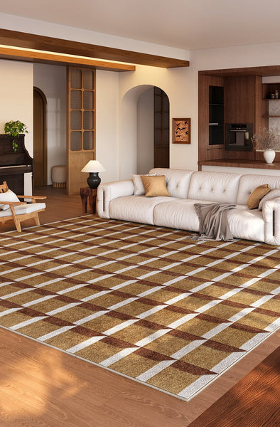 Modern Living Room Rug Ideas, Mid Century Modern Rugs, Geometric Modern Carpets, Contemporary Abstract Rugs for Office